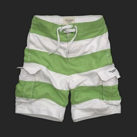 Abercrombie Fitch Hombres Nado Playa Cortos AF7664